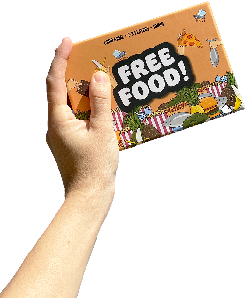 Free Food! Card game - 2 to 8 players